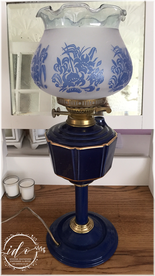 Upcycled Vintage Lamp BEFORE