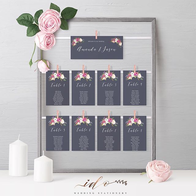 Wedding Seating Plans-Any style, any theme