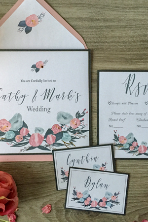 Cathy Wedding Invitation