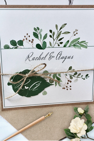 Rachael Wedding Invitation