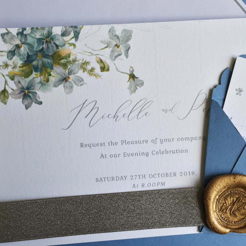 Michelle Wedding Invitation Suite