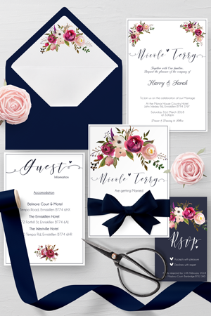 Amelia Wedding Invitation 