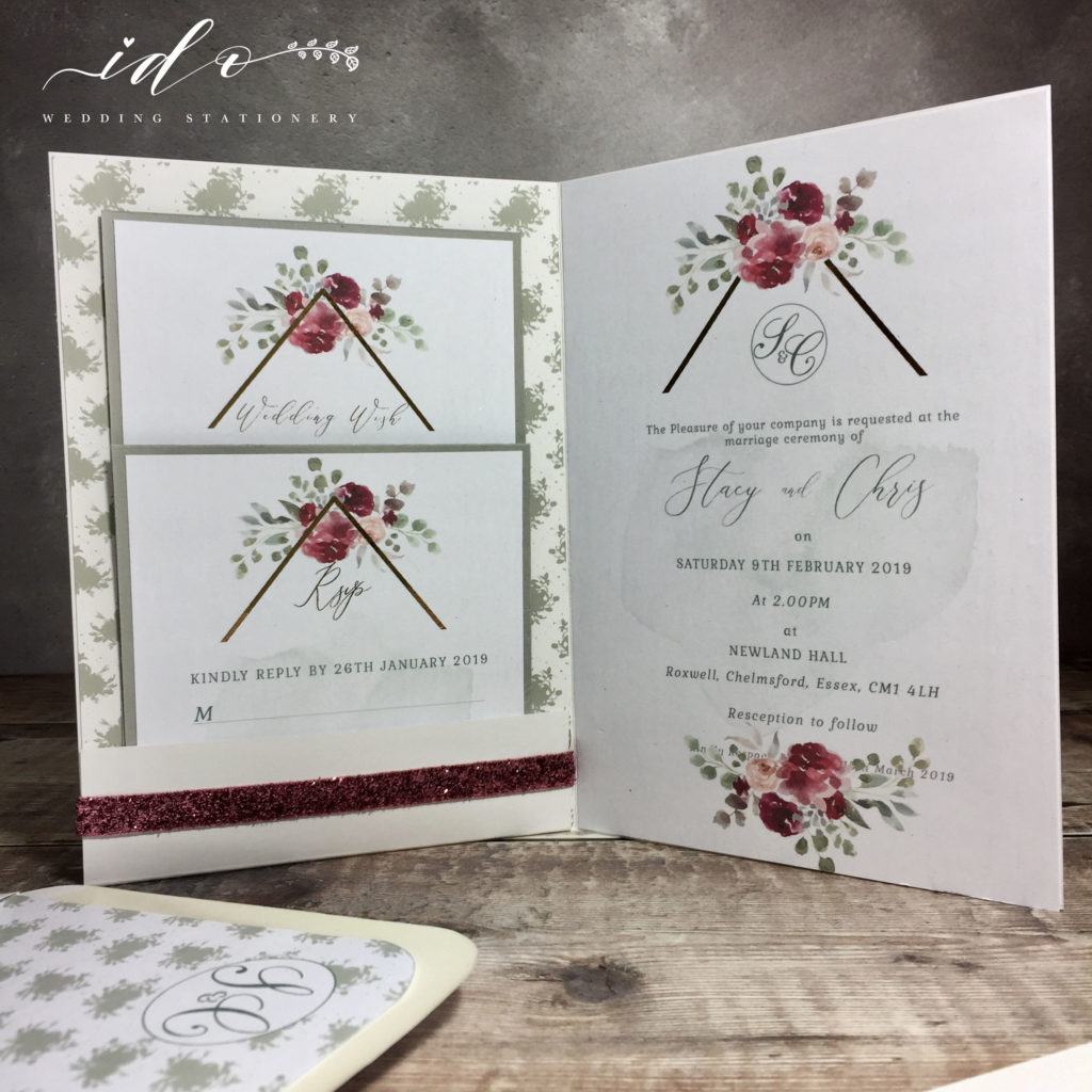 Vintage Wedding Invitation Suite