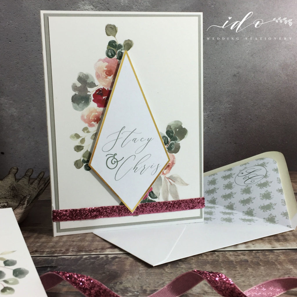 Vintage Wedding Invitation Suite