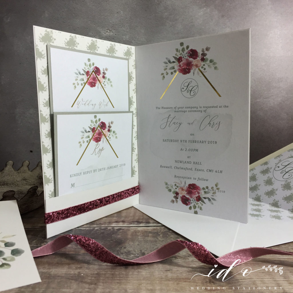 Vintage Wedding Invitation Suite