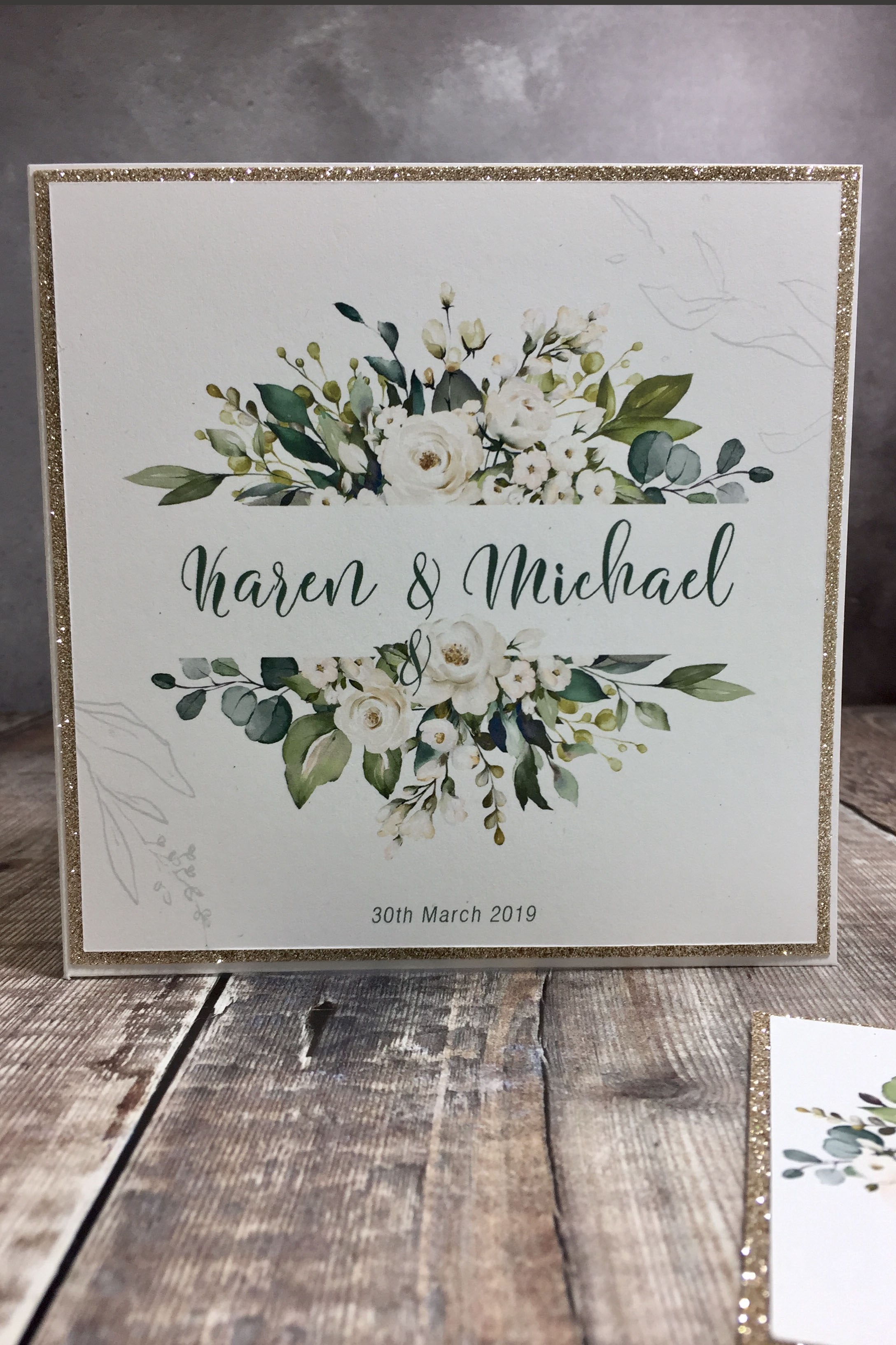 Tara- Foliage Wedding Invitation Package