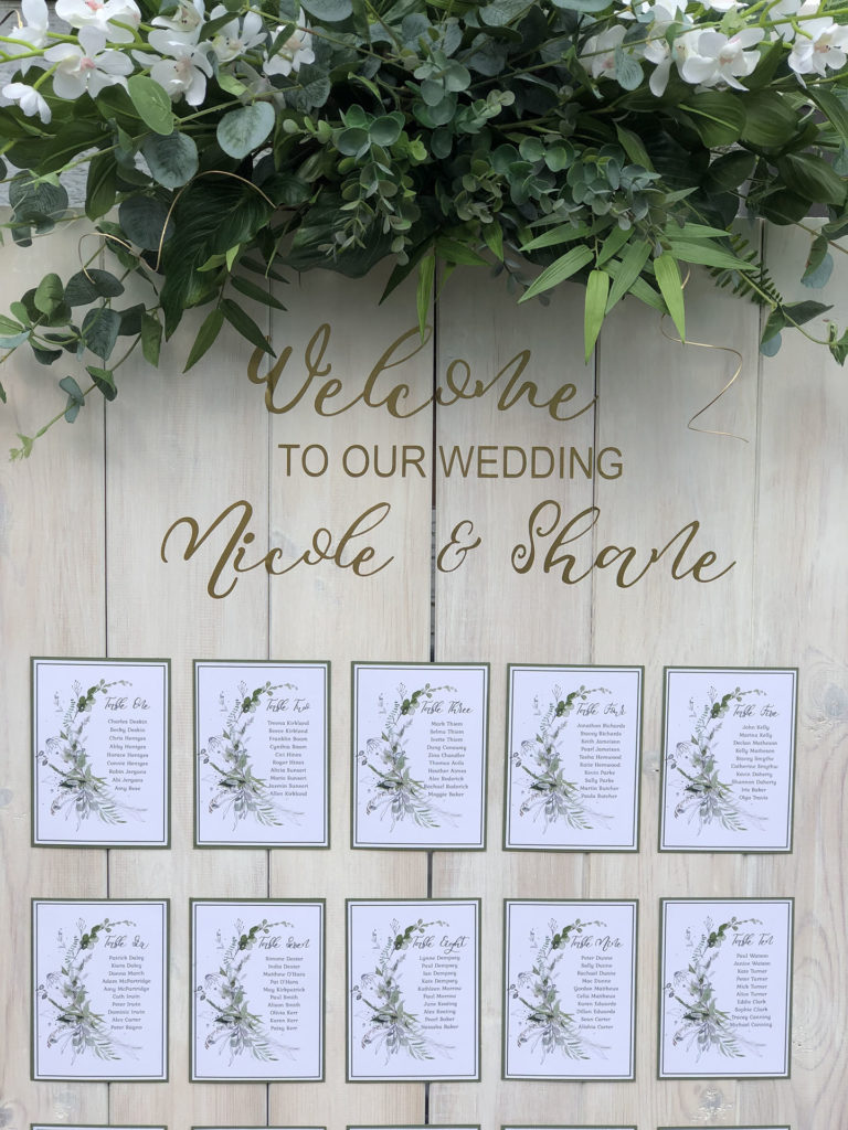 Foliage Wedding Invitation