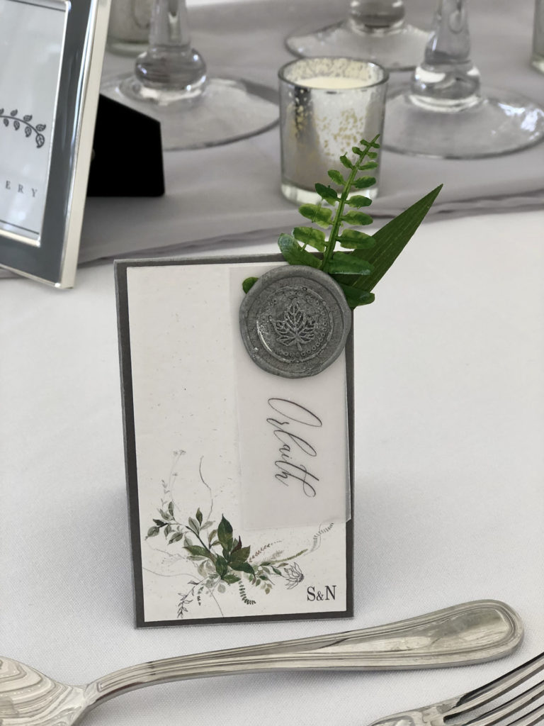 Foliage Wedding Invitation